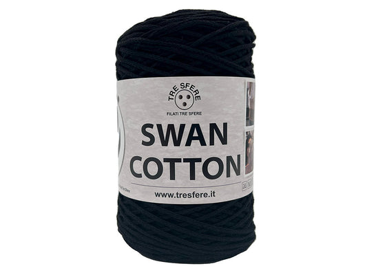 Cordino Swan cotton XXL Nero 2501