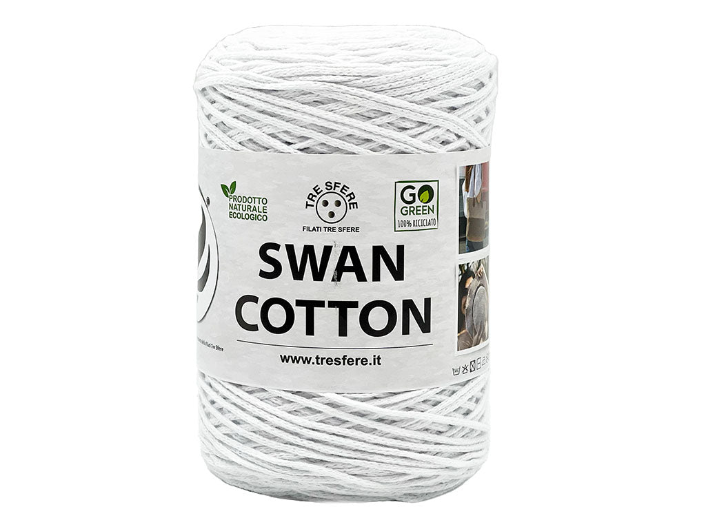 Cordino Swan cotton XXL Bianco 2502