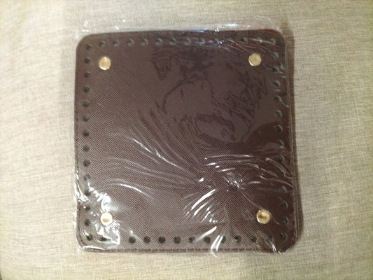 Fondo borse ecopelle quadrato 15 cm