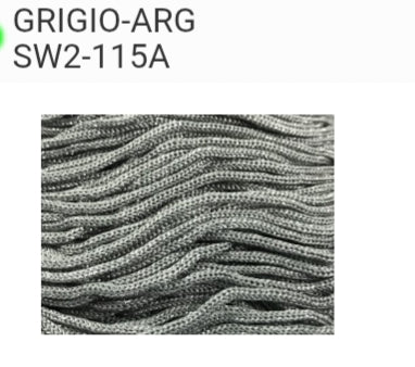 Cordino Swan Black Glitter 500 grammi