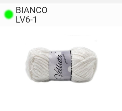 Ciniglia velluto gomitoli da 100 grammi