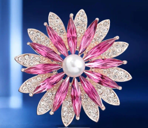 Spilla girasole 4,5 cm