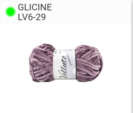 Ciniglia velluto gomitoli da 100 grammi