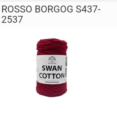 Cordino Swan cotton 70% cotone 30%poliestere 250 grammi