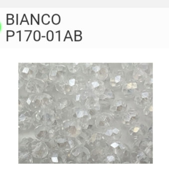 Perline Crystal  Yuri 8 mm fila da 65 perle