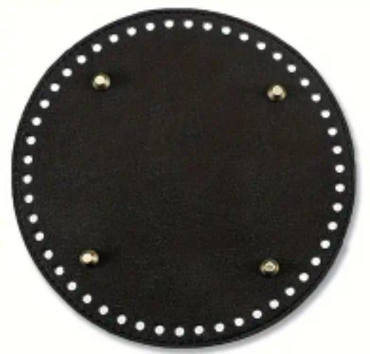 Fondo borse ecopelle rotondi 15 cm diametro