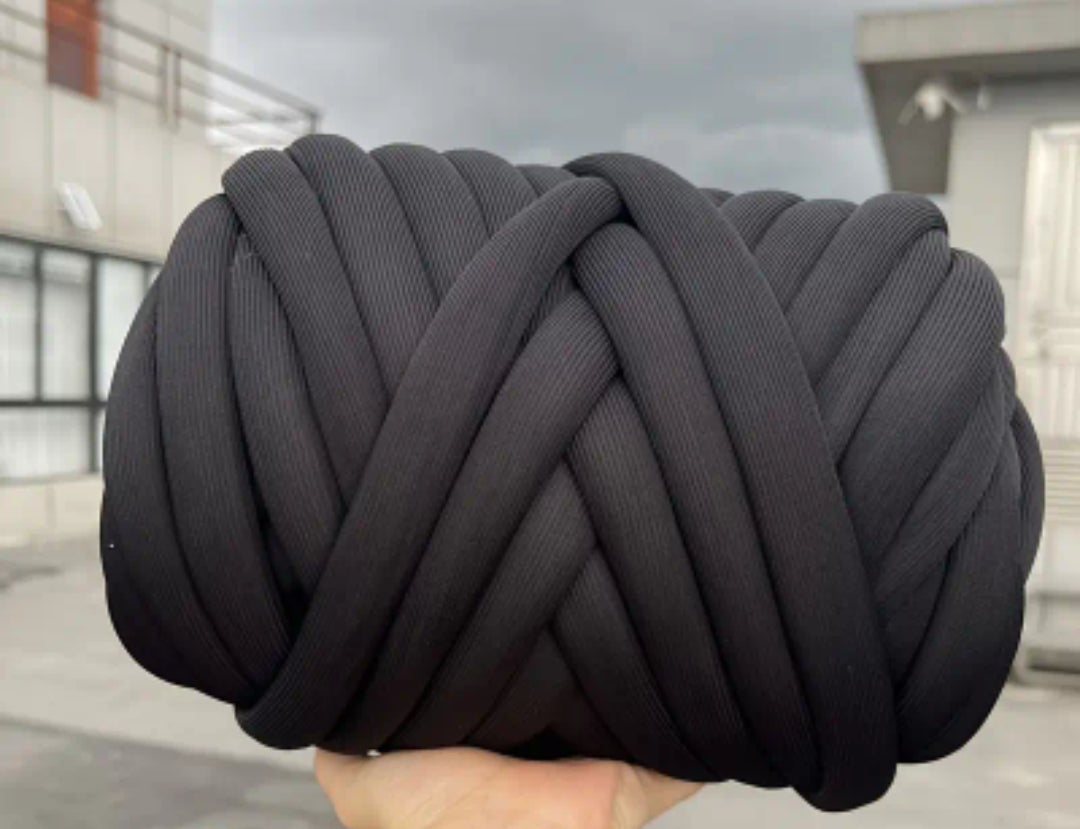 Filato marshmallow a righine