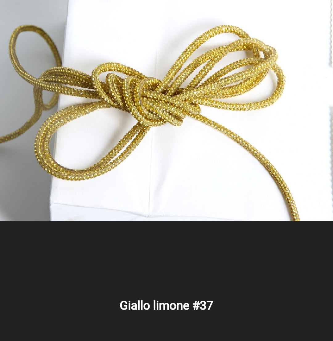 Cordino strass 4 mm a metraggio prezzo per 1 metro