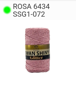Cordino swan shiny glitter 250 grammi