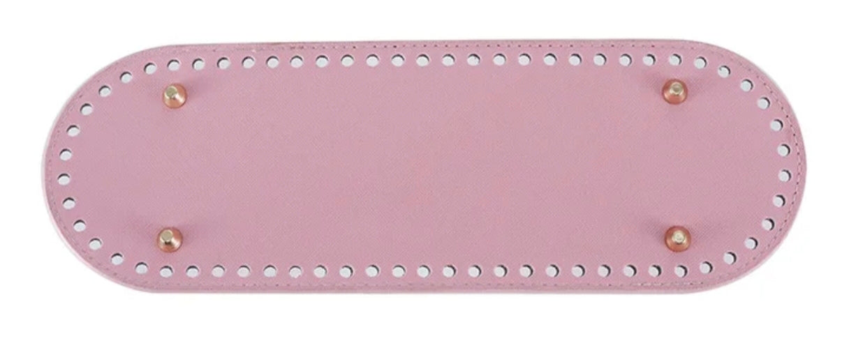 Fondo ecopelle 30x10 cm con piedini
