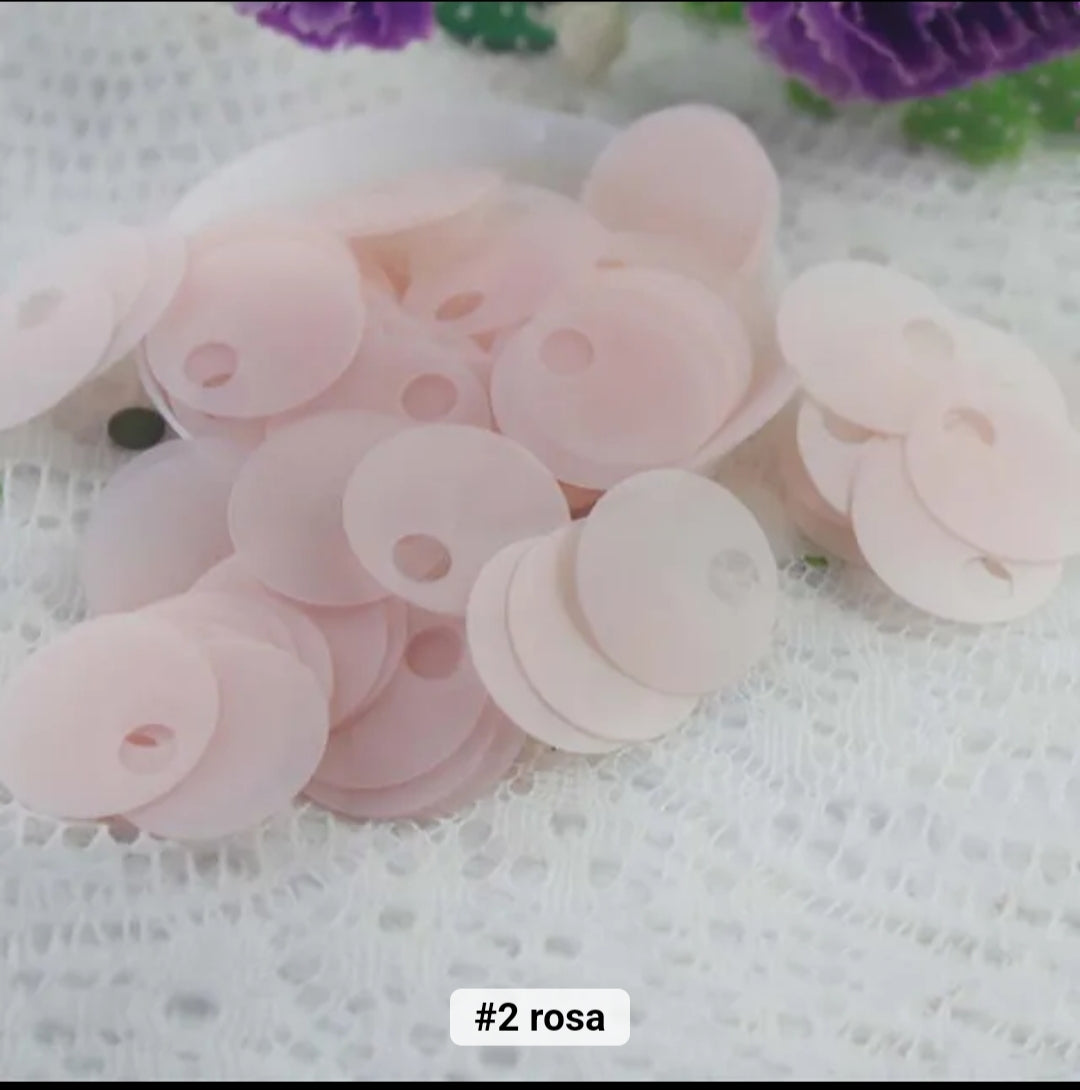 Paillettes grandi 20 cm foro mm 20 gr