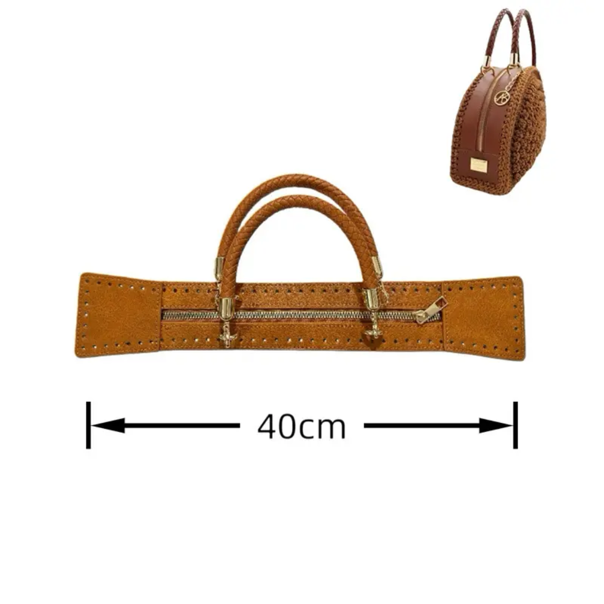 Kit cerniera+ manico lunghezza 40 cm