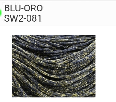 Cordino Swan Black Glitter 500 grammi