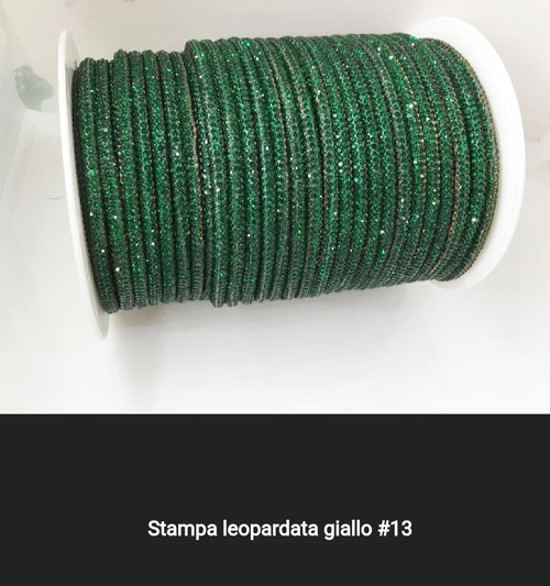 Stampa leopardata giallo 13