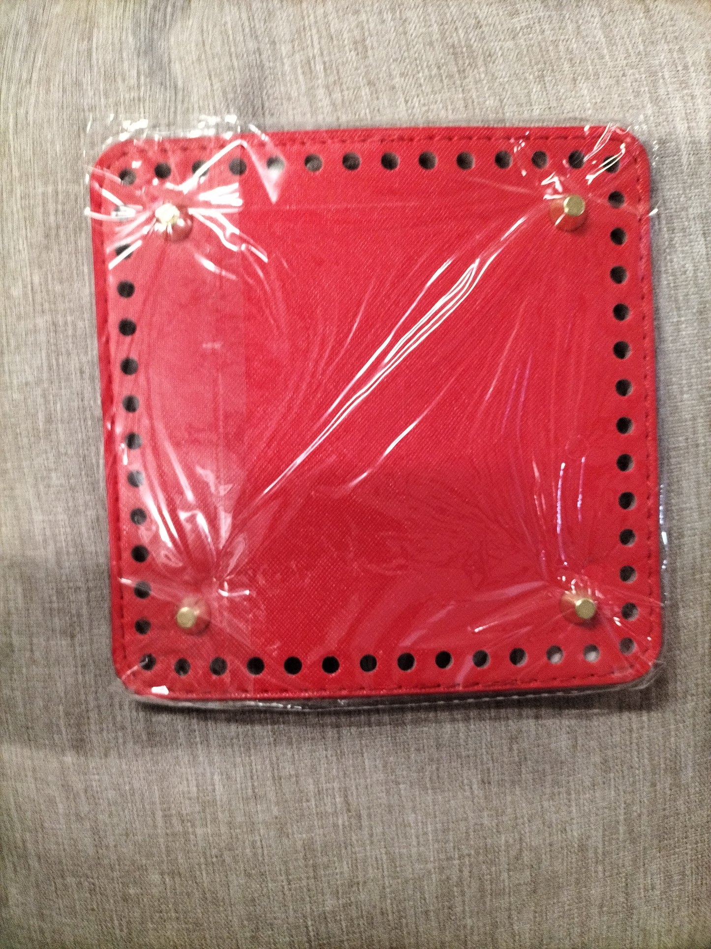 Fondo borse ecopelle quadrato 15 cm