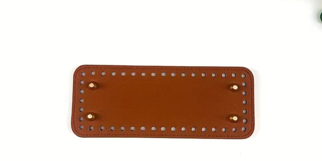 Fondi borse ecopelle con piedini 20x8 cm