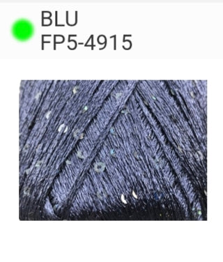 Filato paillettes 80% PL 20% PA 25 grammi