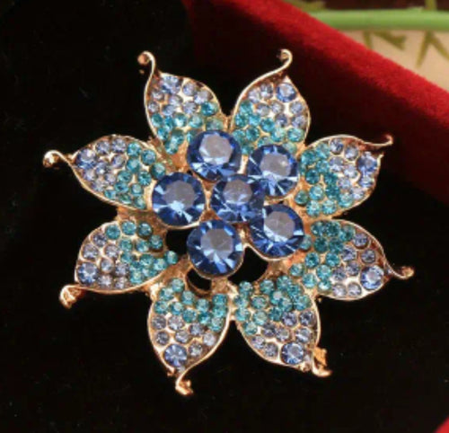 Spilla fiore 4,4 cm