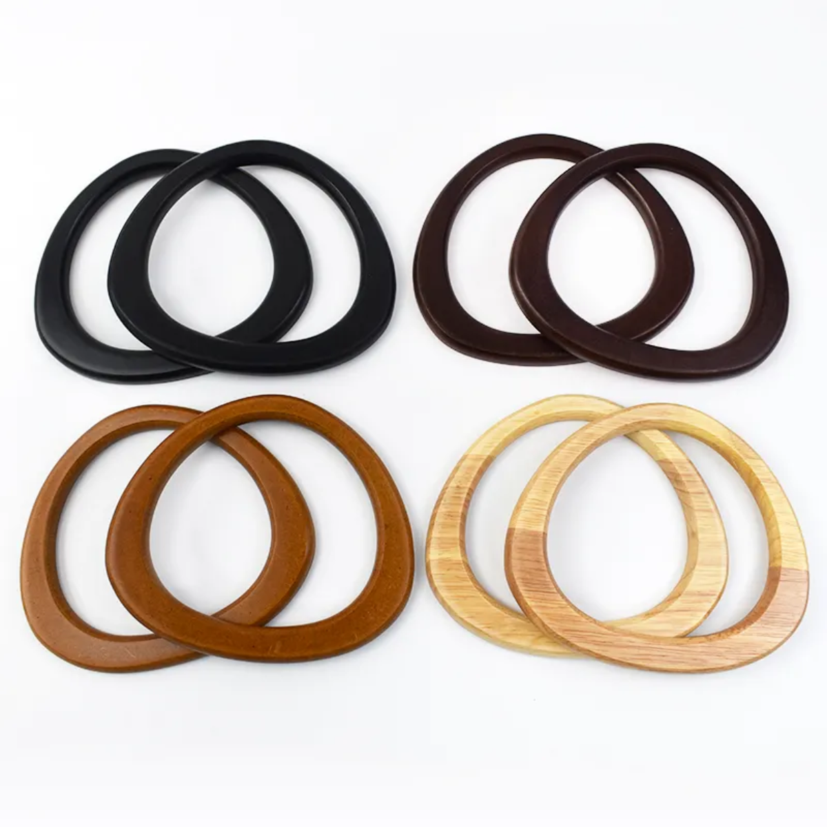 Manici legno 14 cm 2 pezzi