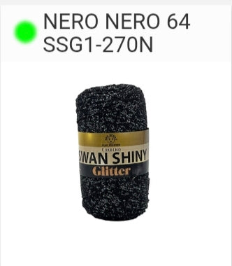 Cordino swan shiny glitter 250 grammi