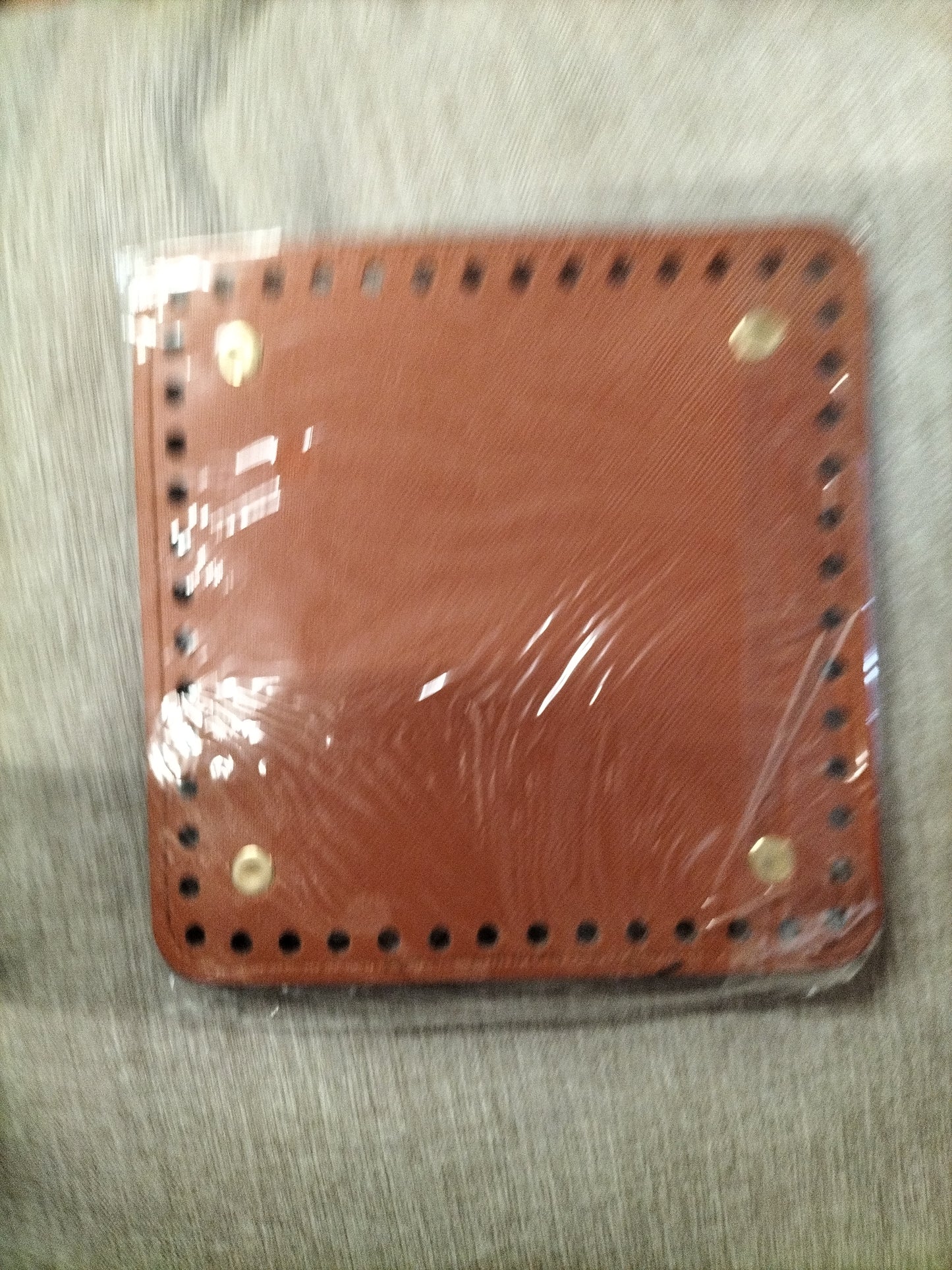 Fondo borse ecopelle quadrato 15 cm