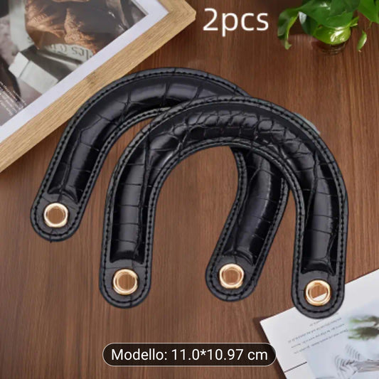 Manici similpelle 11x11 cm 1 coppia