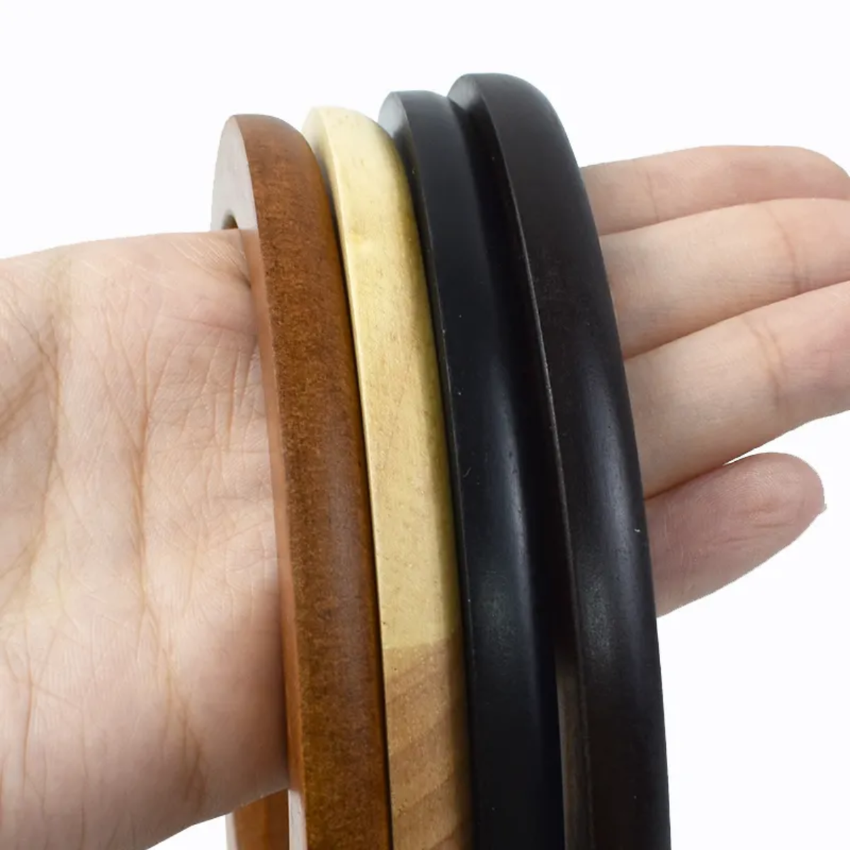 Manici legno 14 cm 2 pezzi