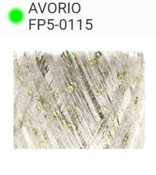 Filato paillettes 80% PL 20% PA 25 grammi