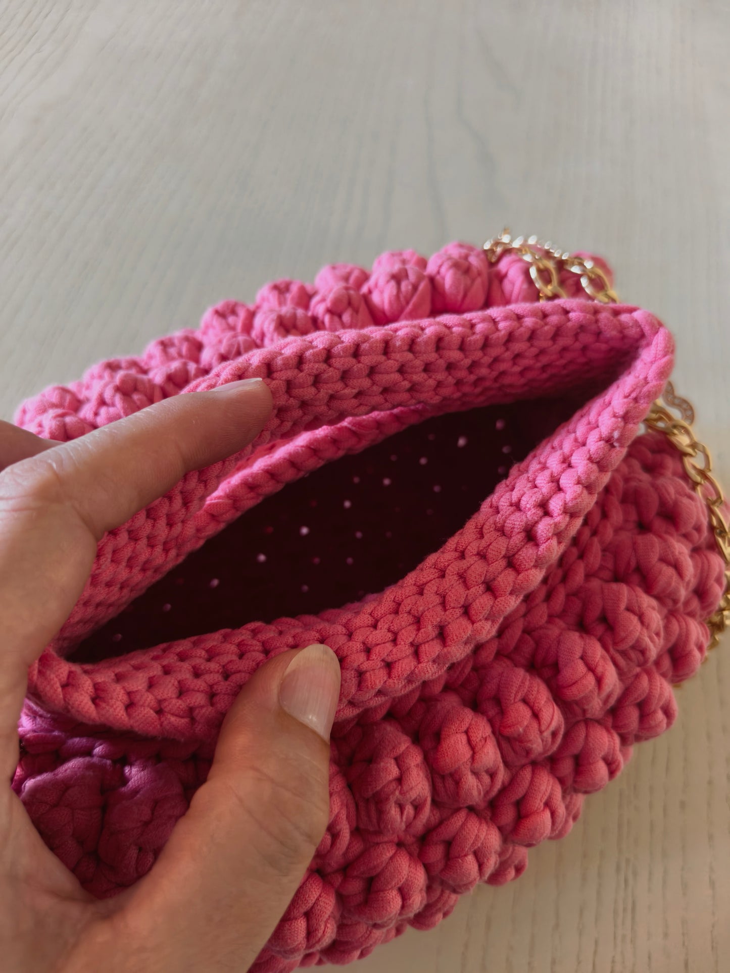 Borsa bauletto nocciolina