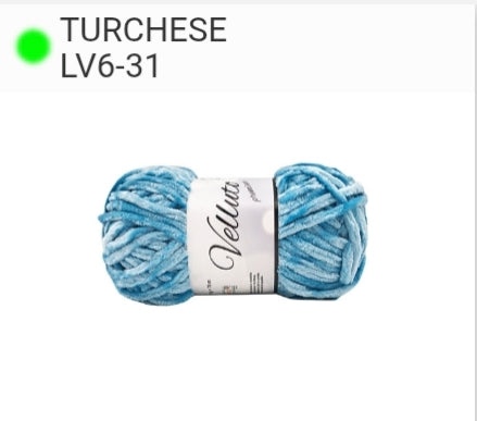 Ciniglia velluto gomitoli da 100 grammi