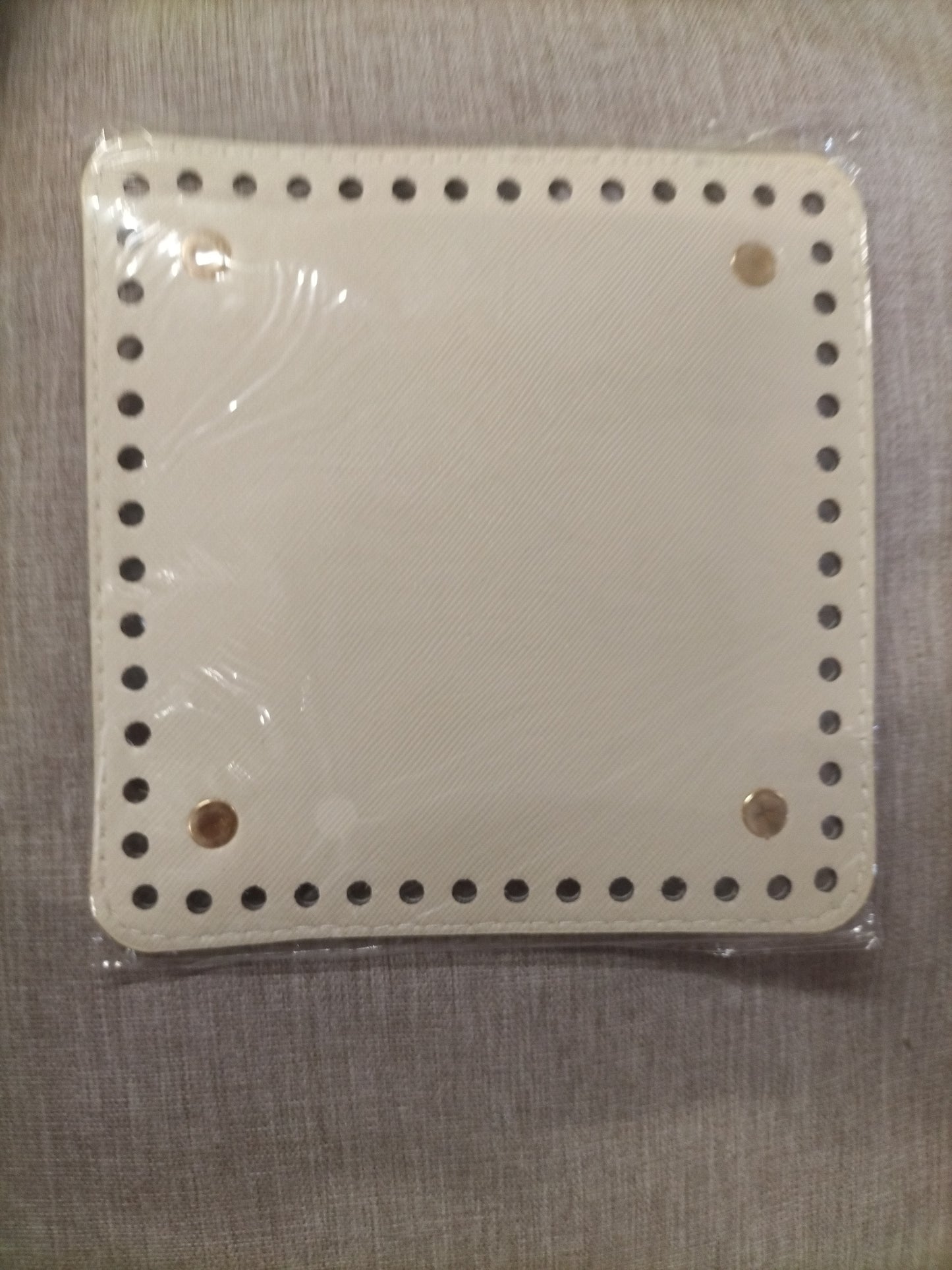 Fondo borse ecopelle quadrato 15 cm