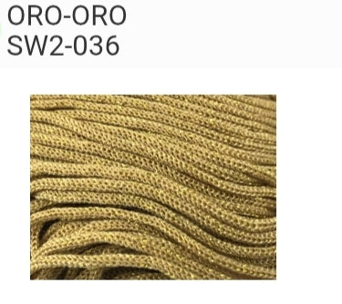 Cordino Swan Black Glitter 500 grammi
