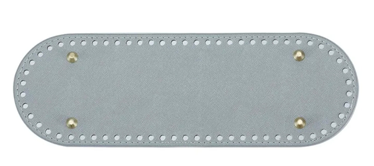 Fondo ecopelle 30x10 cm con piedini