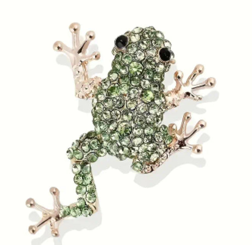 Spilla ranocchia 3,7x2,8 cm