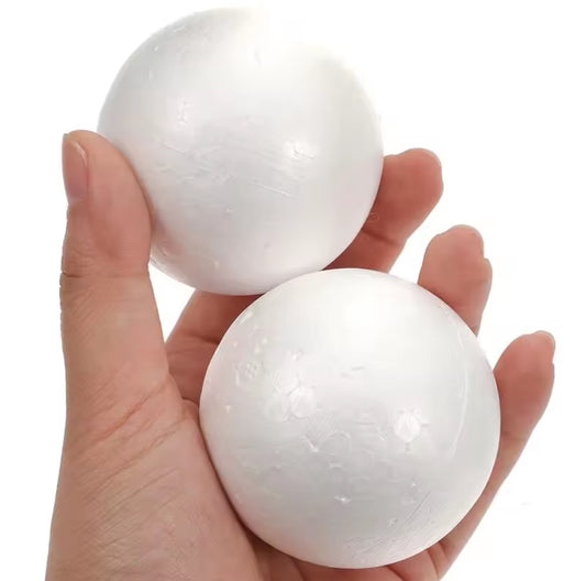 Palline polistirolo diametro 6 cm