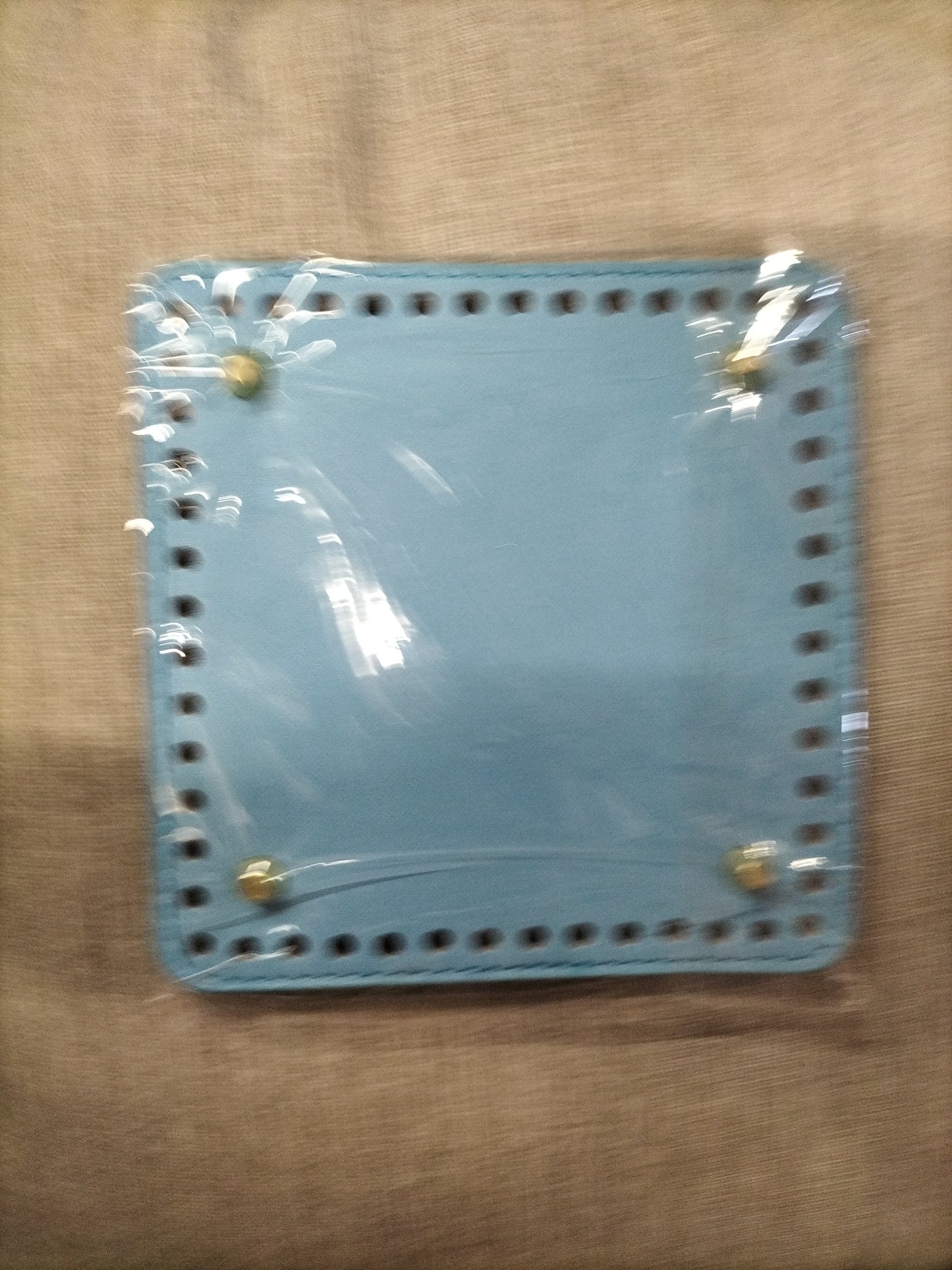 Fondo borse ecopelle quadrato 15 cm