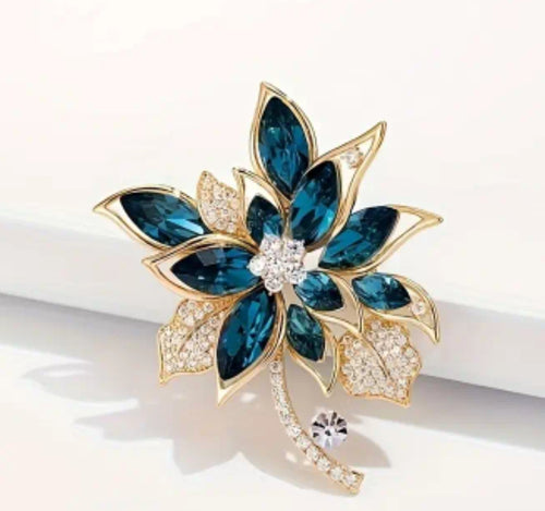 Spilla fiore 5,8x4,5 cm