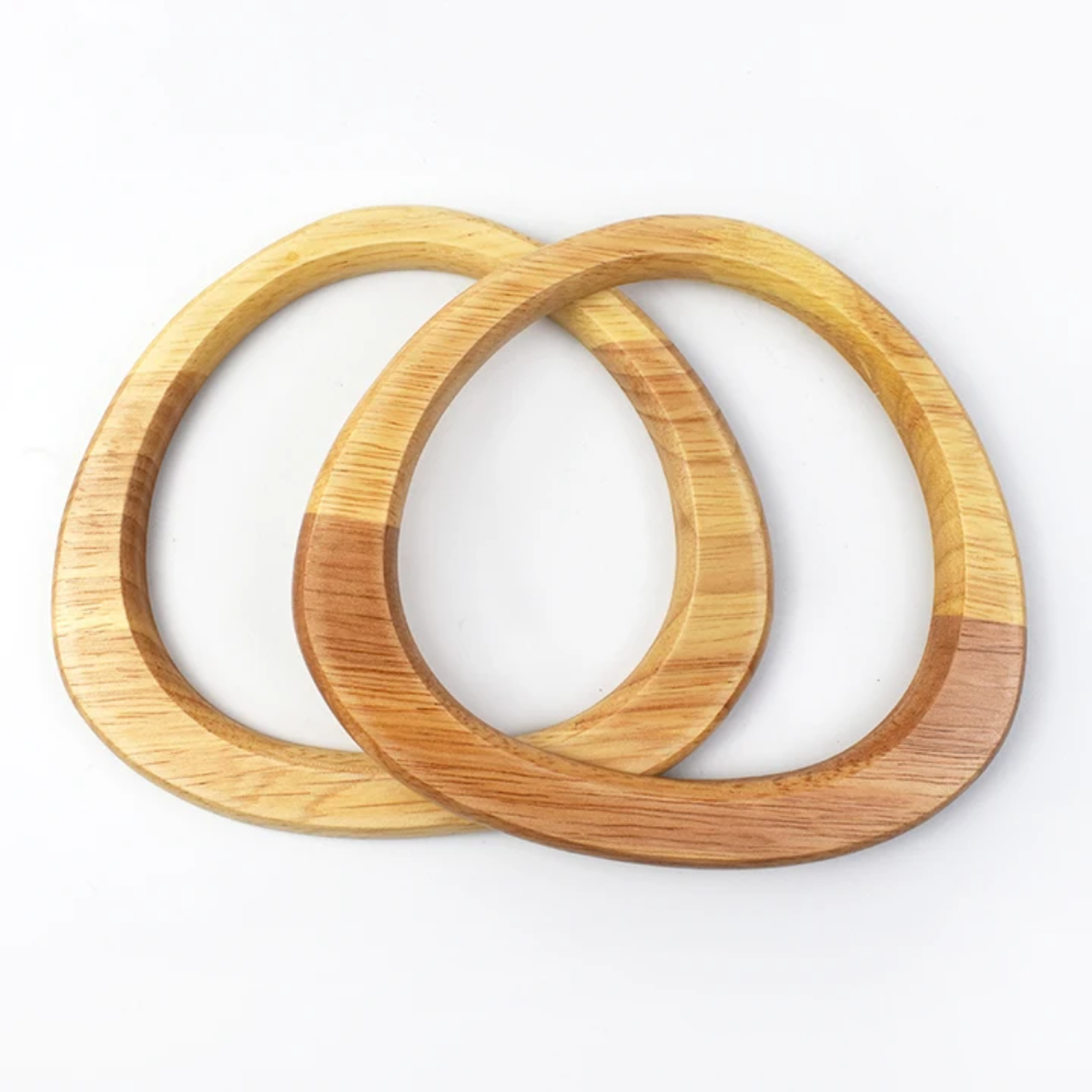 Manici legno 14 cm 2 pezzi