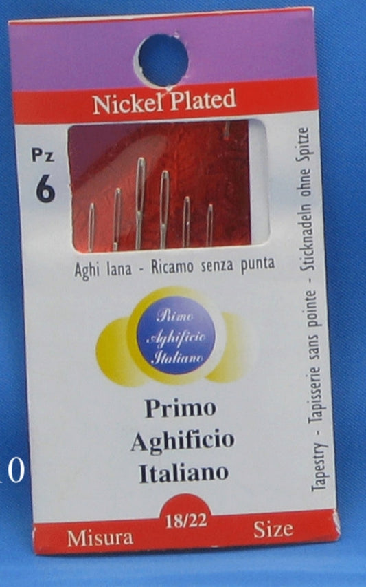 Aghi lana 6 pezzi primo aghificio italiano